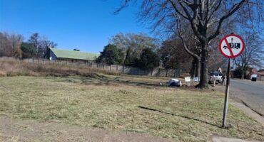 n veld word skoongemaak