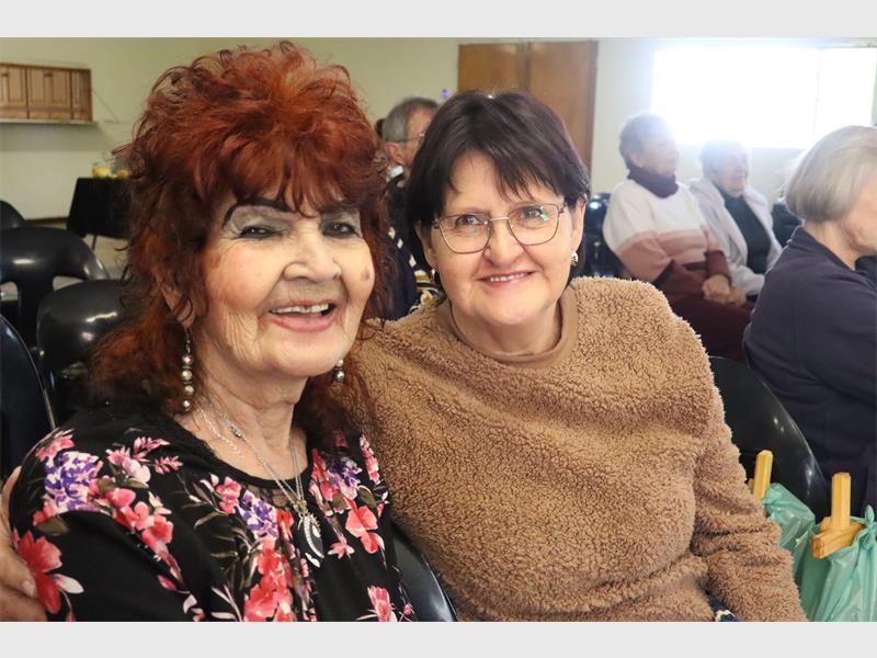 two women at a show