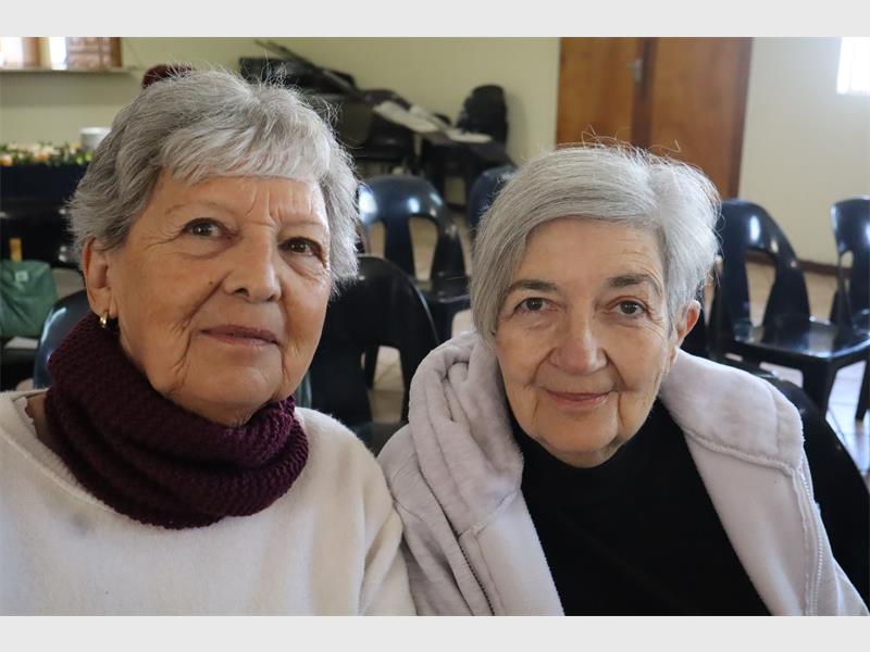 two women at a show