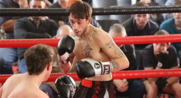 two boxers in the ring