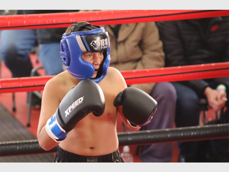 a boxer in the ring