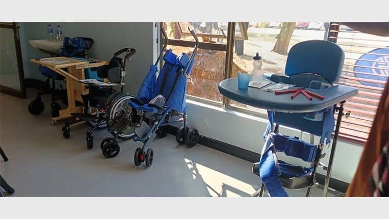 wheelchairs and high chairs for babies