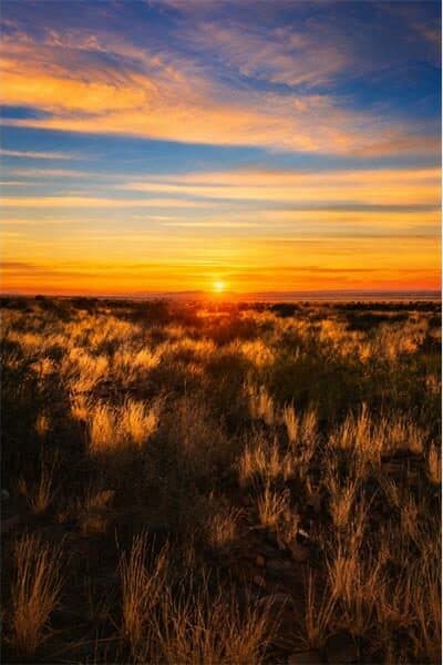 an image of a sunrise