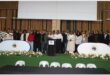 a group of people on a stage