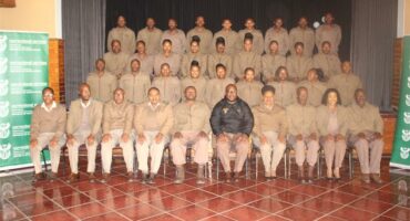 a large group of people in uniform