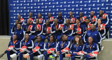 The Sasol Marathon Club members gathered at the Secunda Sasol Club for photo shoot and their performance analysis. Photo: Mphikeleli Masangu