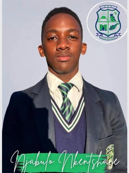 boy in school uniform