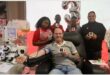 man donates platelets
