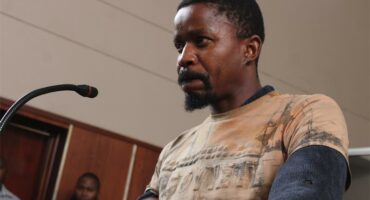 man in court dock