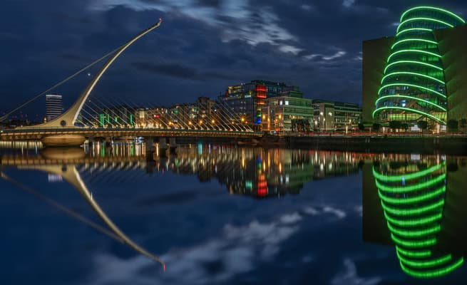 landscape photo of dublin
