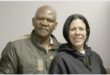a man and a woman in a work setting