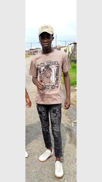 young man in a T shirt and black Jeans