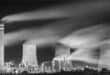 black and white photograph of Sasol plant