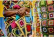 colourful crocheted blankets