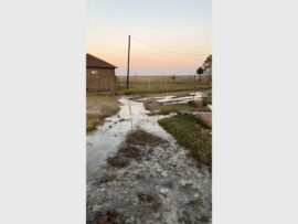 sewage spin a a house on a farm