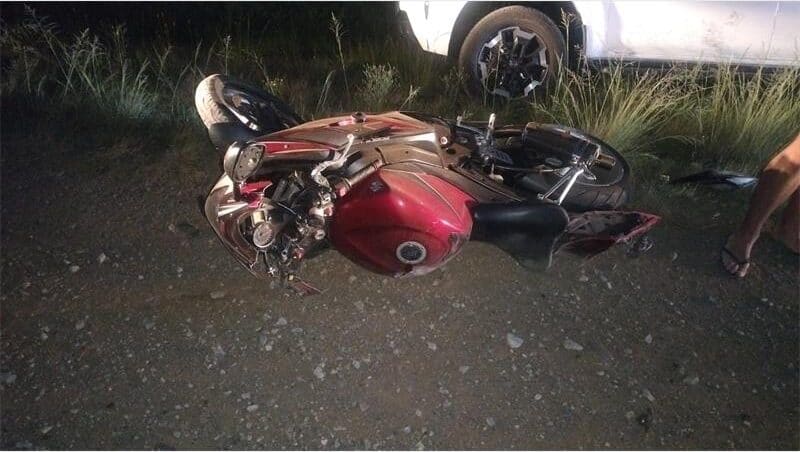 a motorcycle wreck