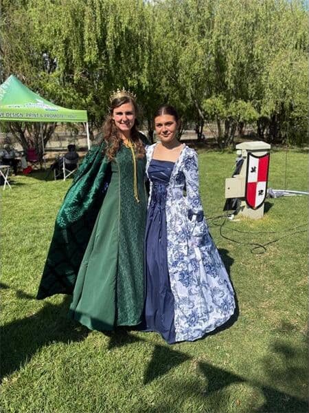 women in fantasy outfits