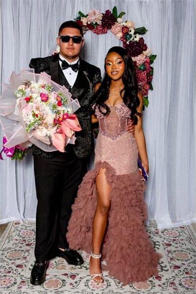 couple at matric farewell