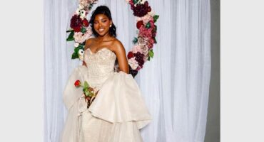 girl at her matric farewell