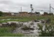 a huge an continues sewage spill
