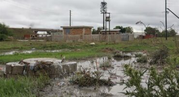 a huge an continues sewage spill